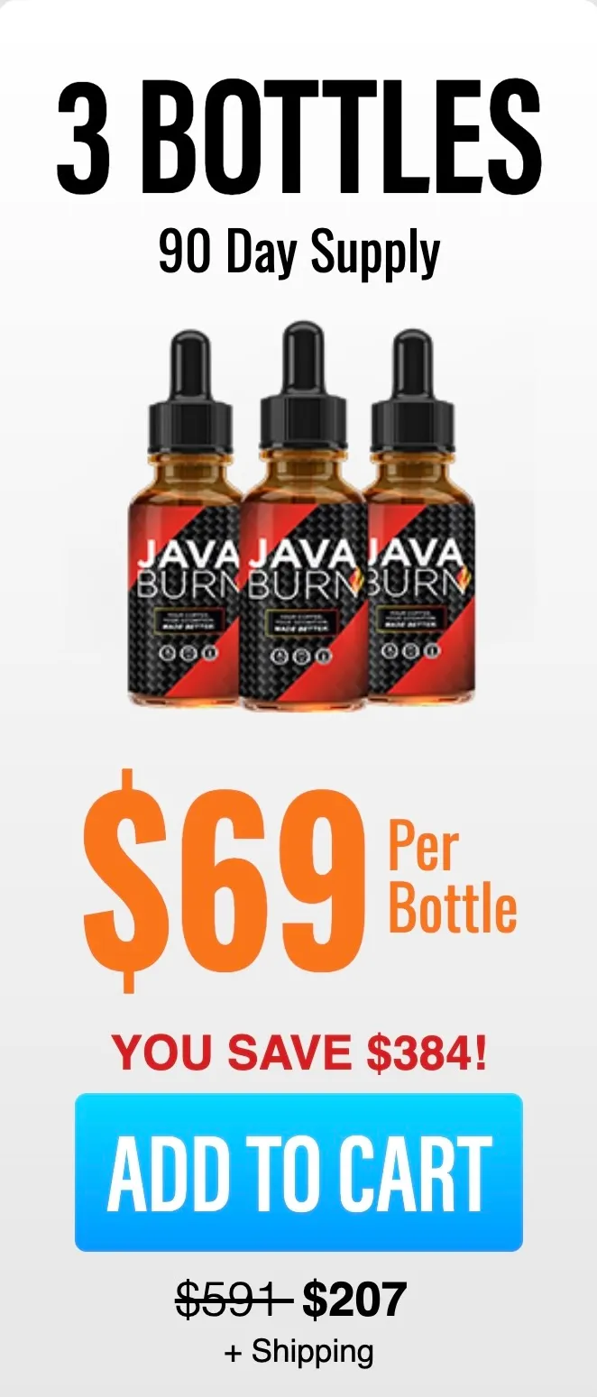 Java Burn package - 90 day supply